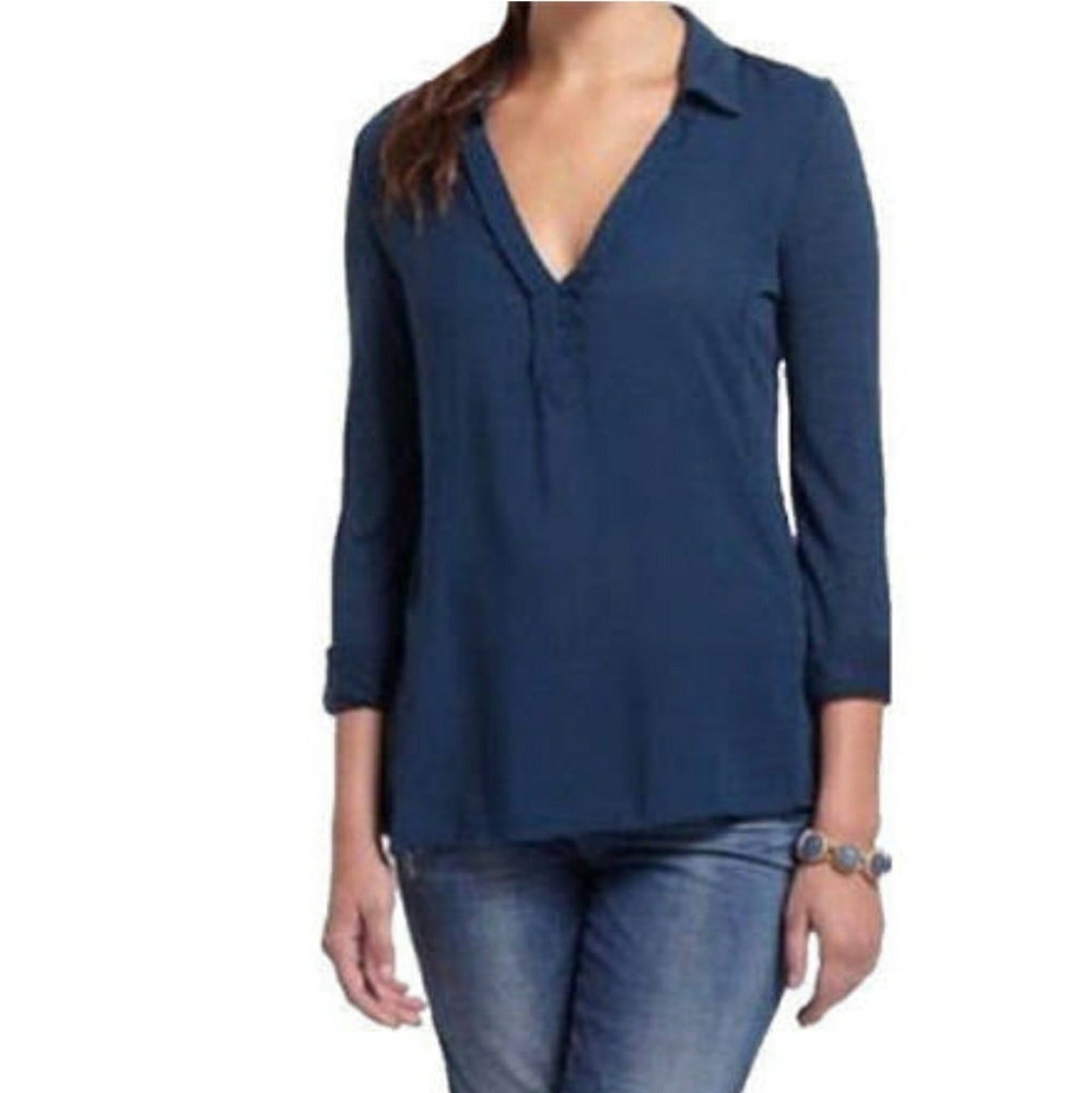 Anthropologie 9-H15 STCL  Long Sleeve semi…